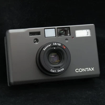 Contax T3 Titanium Black analoge Kompaktkamera #94 - Bild 1 von 4