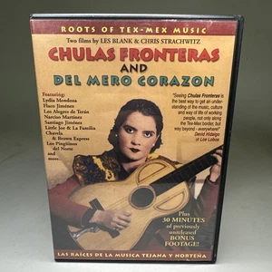 CHULAS FRONTERAS & DEL MERO CORAZON DVD Roots of Tex-Mex Music LES BLANK - Picture 1 of 3