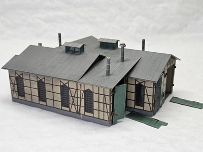 FALLER B-160 H0 LOKSCHUPPEN DUDERSTADT fertig gebaut Sammler Vintage BASTLER  - Bild 1 von 4