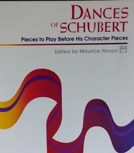 Vintage Music Book Dances of Schubert Pieces to Play Before His Character Pieces - Picture 1 of 4