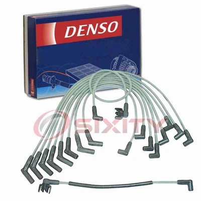 Juego de cables de bujías Denso para Ford F-250 1985-1987 5,0 L V8 bujías rs Foto 1 de 4