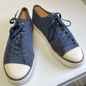 Allen Edmonds Pasadena Wildleder Schnür Sneaker in Blau 10,5 D - Bild 1 von 9