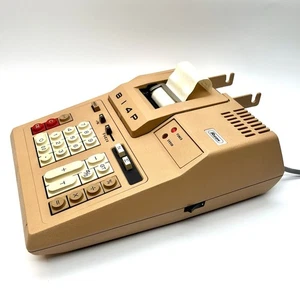 Ricoh 814P Desktop Printing Calculator Adding Vintage Machine 60s 70s TESTED USA - Picture 1 of 9