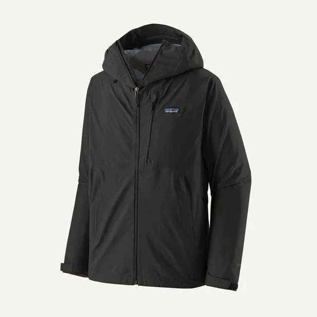 Jaqueta de chuva masculina nova com etiquetas Patagonia granito crista concha grande preta 94187 NOVA $279 - Imagem 1 de 1