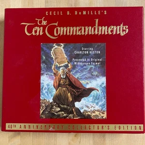 VTG 1991 35TH ANNIVERSARY COLLECTOR'S EDITION THE TEN COMMANDMENTS VHS-SEALED - Bild 1 von 4
