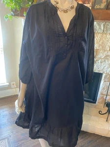 Old Navy Swim Cover Up or Dress Black Fully Lined Sz XXL - Picture 1 of 6