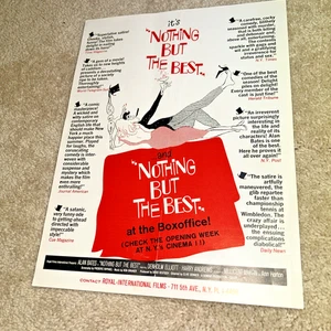 Jul 23 1964 MOTION PICTURE DAILY- NOTHING BUT THE BEST  & MARNIE  Advertisement - Picture 1 of 6