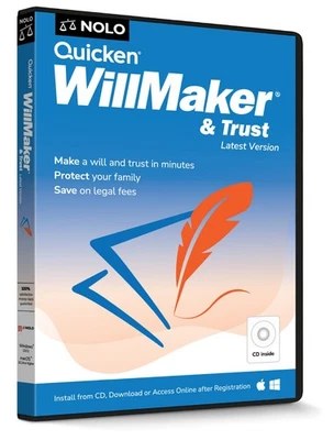 Quicken WillMaker & Trust 2026 Estate Planning Software w/ Will & Living Trust - Image 1 of 4