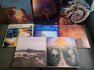 (8) VTG MOODY BLUES Vinyl LP Record NM Lot Seventh Sojourn Days Of Future Passed - Picture 1 of 21