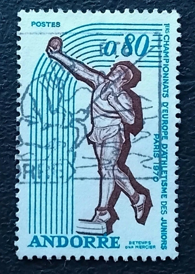 Andorre - Postes. Année 1970. - Photo 1/1