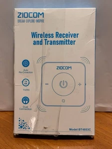 Ziocom Wireless Bluetooth Transmitter Receiver for TV/PC - Afbeelding 1 van 4