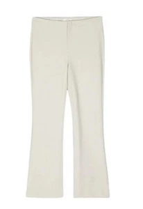 Vince Wide Trousers Cream Mid Rise Women’s $368 New Size 2 - Picture 1 of 17
