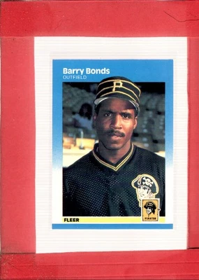 Fleer Glossy #604 1987 Barry Bonds como nuevo Piratas ID:69443 Foto 1 de 2