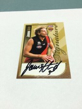 2006 Herald Sun AFL Trading Card Authentic Signature Card S1 James Hird-rare