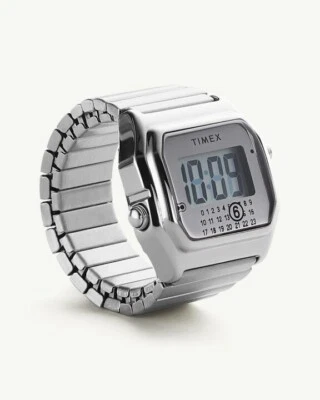 TIMEX X MM6 MAISON MARGIELA T80 RING WATCH UNISEX - Anello - silver-coloured S/M - Immagine 1 di 4