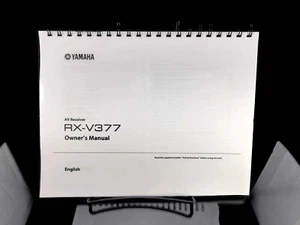 Yamaha RX-V377 AV Receiver Manual Instructions User Guide Reprint - Picture 1 of 4