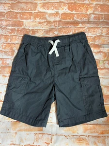 BNWT Boys Sz 8 Smart Ash Grey Anko Elastic Waist Cargo Board Shorts - Picture 1 of 2