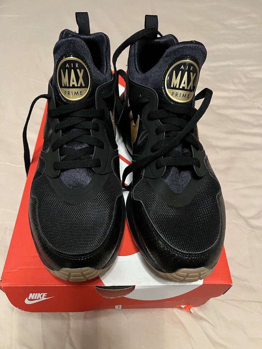 nike air max prime black and gold