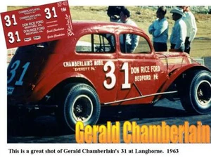CD-415-C #31 Gerald Chamberlain DECALS - Picture 1 of 1
