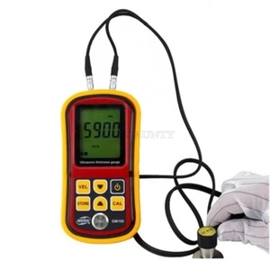 Tester Digital Wall Thickness Gauge Ultrasonic Testing Meter Pvc GM100 Steel fu - Bild 1 von 2