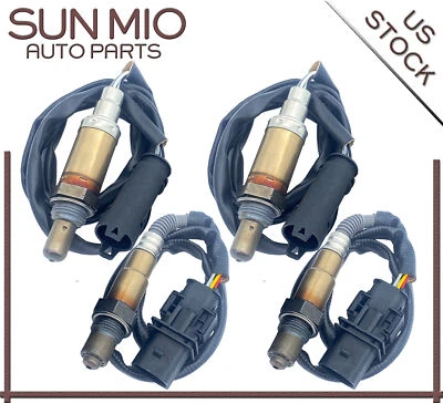 4X Up&Downstream Oxygen Sensor For BMW 330i 530i 2004-2005 330Ci 2004-2006 3.0L - Image 1 of 4