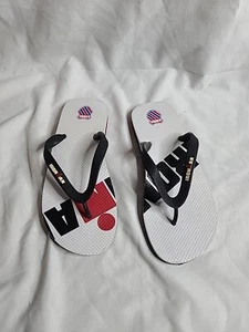 K-Swiss Iron Man Zorrie Triathlon Flip Flops Sandals Size 8 - Picture 1 of 5
