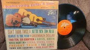 THE FOLKNIKS - LIFE 1017 THE SOUND OF TWELVE STRING GUITAR & BANJO" LP Bob Dylan - Picture 1 of 5
