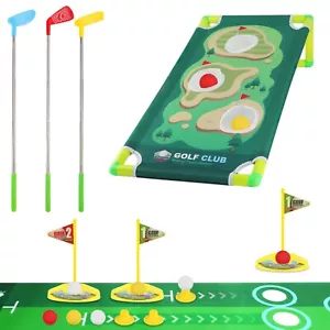 Toddler Kids Golf Clubs Set Outdoor Sports for Boys Girls 3 4 5 6 7 8 Years Old - Picture 1 of 12