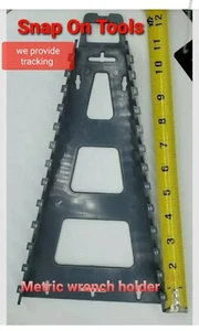 Snap On Tools Wrench Rack Organizer Up To 13 Wrenches METRIC YA381MET NEW!!! - Picture 1 of 7