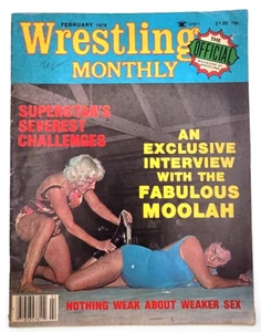 WRESTLING MONTHLY FEB 1978 ANDRE THE GIANT FABULOUS MOOLAH BILLY GRAHAM BRISCO - Bild 1 von 4