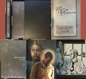 ROBERT MCCAMMON The Listener Cemetery Dance SIGNED ltd ed slipcase horror NEW!!! - Picture 1 of 11