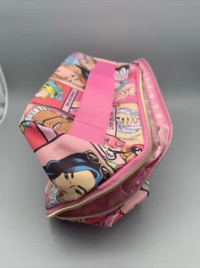 Bolsa de maquillaje de viaje exclusiva de Estee Lauder con dos compartimentos divididos nunca usada - Imagen 1 de 8