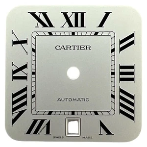 Original Cartier Santos 39,8 mm römisches Zifferblatt Silber WSSA0018 - Bild 1 von 4