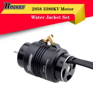 Rocket 3380 KV Brushless Motor mit 29-S Wasserkühlung Abdeckung für RC Boot - Bild 1 von 12