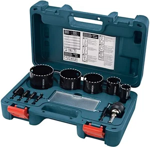Bosch HDG11 11-Piece Diamond Hole Saw Set - Picture 1 of 3