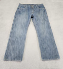 Levi&#39;s Jeans 514 Mens 40X31 Blue Denim Pants Straight Leg Adult Comfort