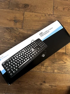Wired Keyboard and Mouse Set - Black - BRAND NEW - Picture 1 of 5