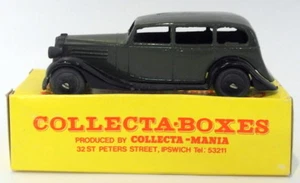Vintage Dinky 30D - Vauxhall Saloon - In Collecta Box Green 2nd Listing - Picture 1 of 7
