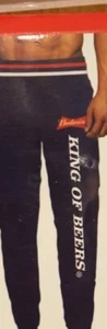 Pantaloni da jogging Budweiser uomo vita piccola 28 - 30 #257 - Foto 1 di 5