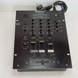 Omnitronic PM-524 Pro Mixer 3 Channel DJ-Mixer 3x Phono - Foto 1 di 19