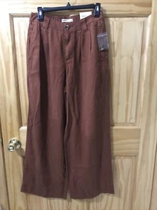 Sonoma Womens Wide Leg Pants Size Small Brown (TW-2017) - Picture 1 of 6