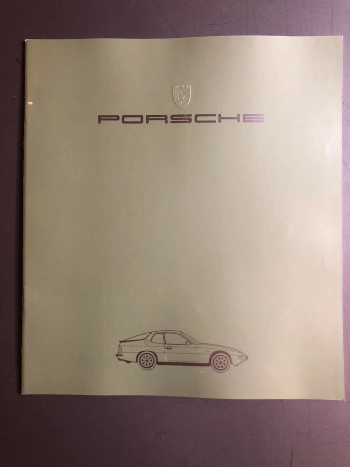 1984 Porsche 944 DELUXE Showroom Folheto de Vendas, Versão Verde Espanhol -- RARO! - Imagem 1 de 1