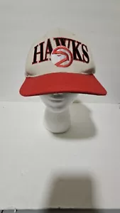 Atlanta Hawks Red & Tan NBA Basketball Snap Back.. Bin 3 - Picture 1 of 5