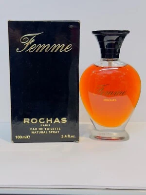 Rochas Femme 3,4 fl oz Eau de Toilette Spray De Colección Foto 1 de 4