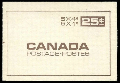 Canada - Booklet BK56 Cover