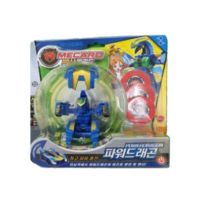 [BBASHA MECARD] POWERDRAGON Transformer Robot Turning Car Toy Korean TV Kids - Image 1 of 4