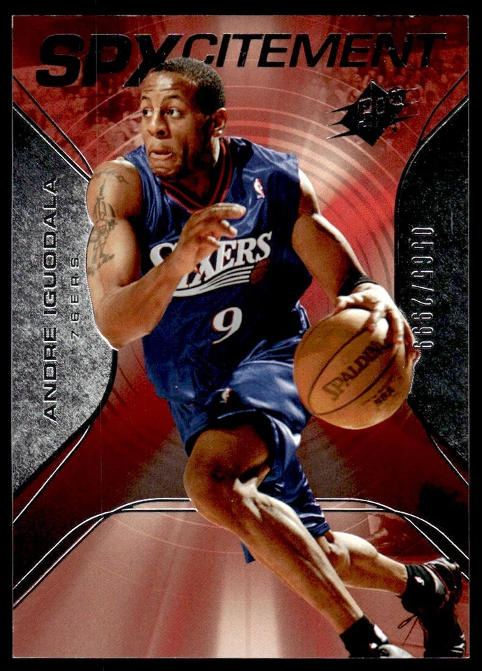 2006-07 SPx SPXcitement Andre Iguodala /2999 Philadelphia 76ers #SPX-98 - Image 1 of 2