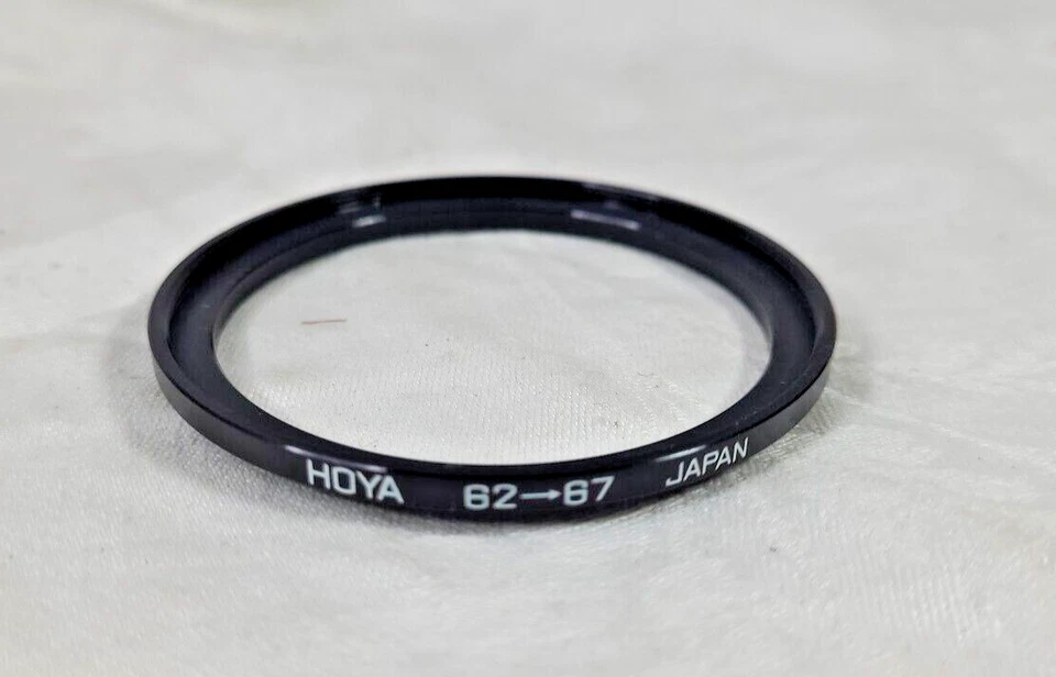 Anel adaptador Hoya 62 - 67 Step Up Japão - #1504 - Imagem 1 de 1