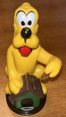 Vintage 1970 Walt Disney World Productions PLUTO Piggy Money Bank Dog House - Image 1 of 4