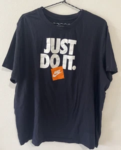 Mens NIKE Sportswear T-Shirt Just Do It Size 2XL - Picture 1 of 3